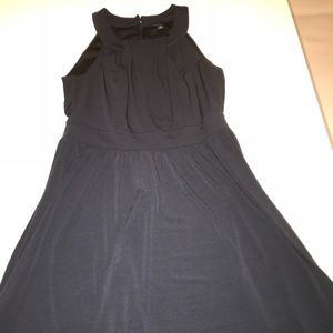 Navy blue banana republic dress